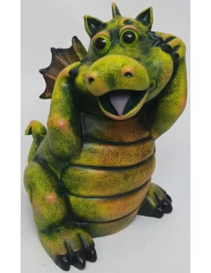 Statue dragon drôle - 1