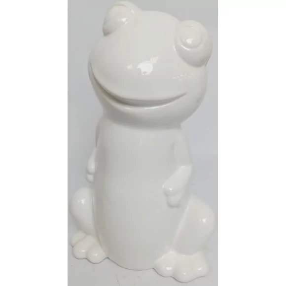 Statue grenouille blanche - 1