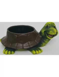 Statue tortue pot - 1