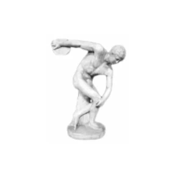 Statue homme discobole - 1