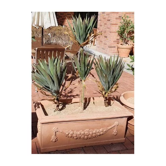 Jardinière terracotta L100 - 1