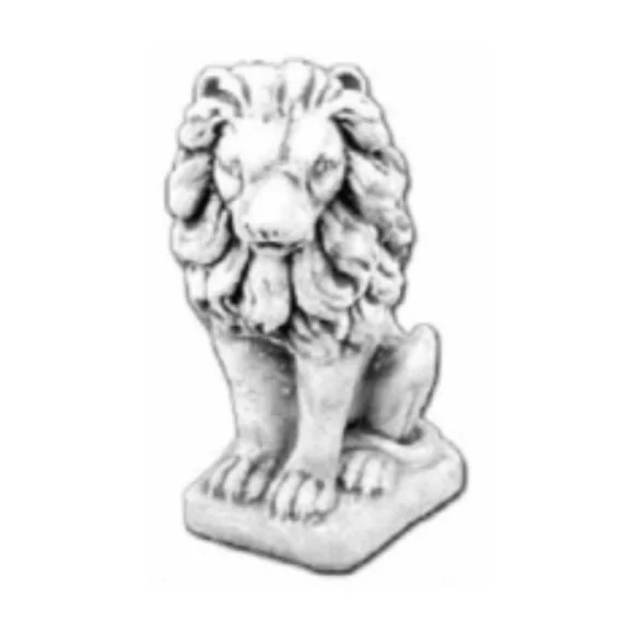Statue lion assis - 1