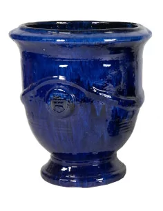 Vase Anduze bleue - 1