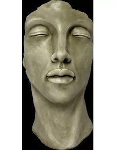 Masque de femme beige - 1