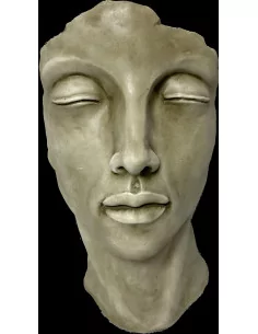 Masque de femme beige - 1 2