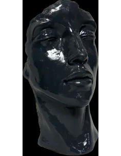 Masque de femme gris anthracite - 1 2