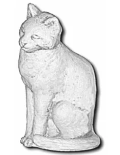 Statue chat assis - 1