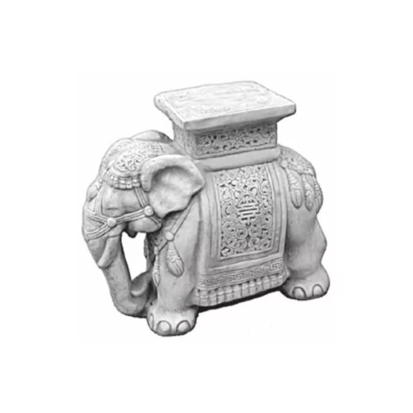 Statue éléphant indien - 1