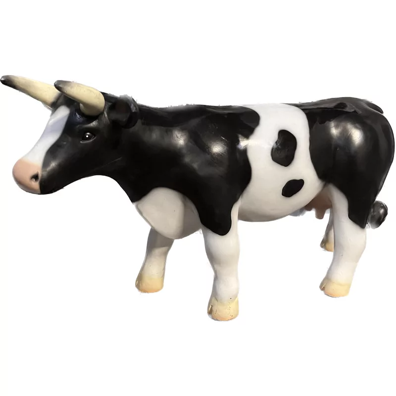 Vache naturelle résine - 100cm - - 2
