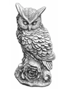 Statue hibou perché -1492- - 1