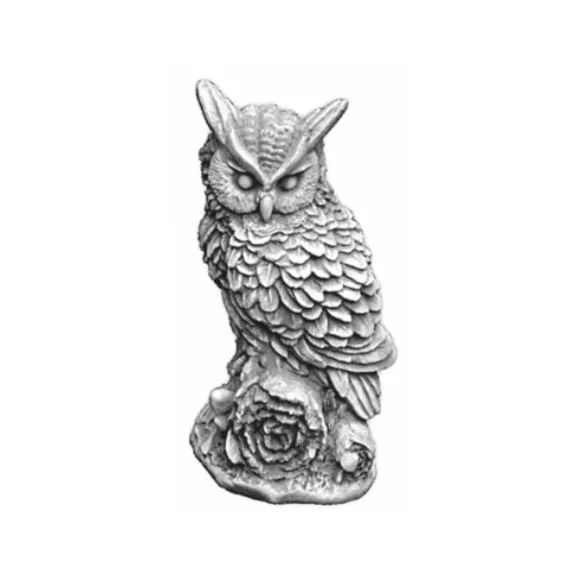 Statue hibou perché -1492- - 1