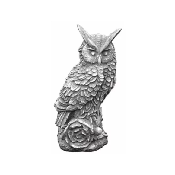Statue hibou perché - 1