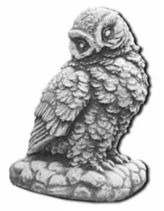Statue chouette perchée - 1