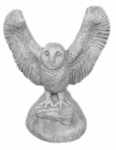 Statue chouette prend son envol - 1