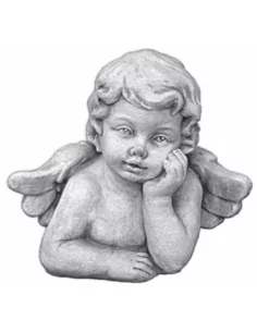 Statue ange pensif - 1