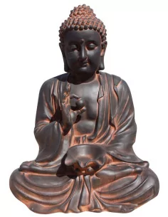 Bouddha méditation - Oxydé - 1