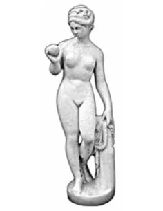 Statue femme à la pomme - 1