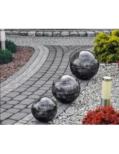 Sphère D60 - Noir Argenté - 1 2