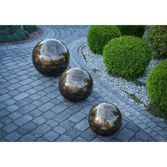 Sphère D30 - Noir Doré - 3