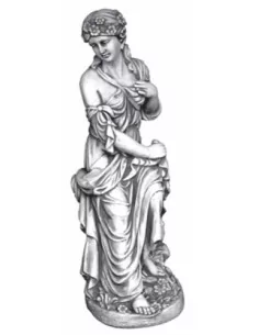 Statue femme assise - 1