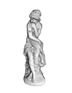 Statue femme réservée - 1