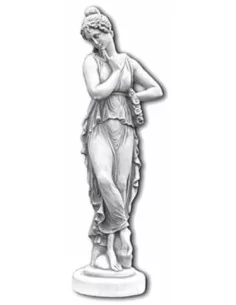 Statue femme pensive - 1