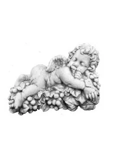 Statue Ange sur raisin - 1