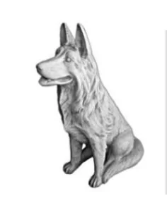 Statue chien berger belge - 1