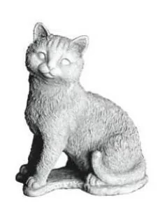 Statue chat assis - 1