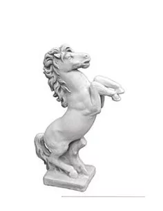 Statue cheval cabré - 1