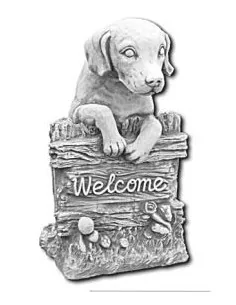Statue welcome chien - 1