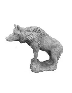 Statue loup - 1