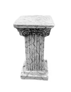 Statue colonne marbré - 1