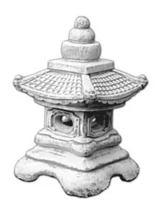 Statue maisonnette japonaise - 1