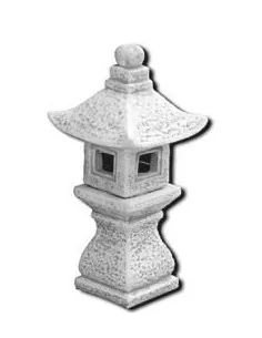 Statue lampe japonaise - 1